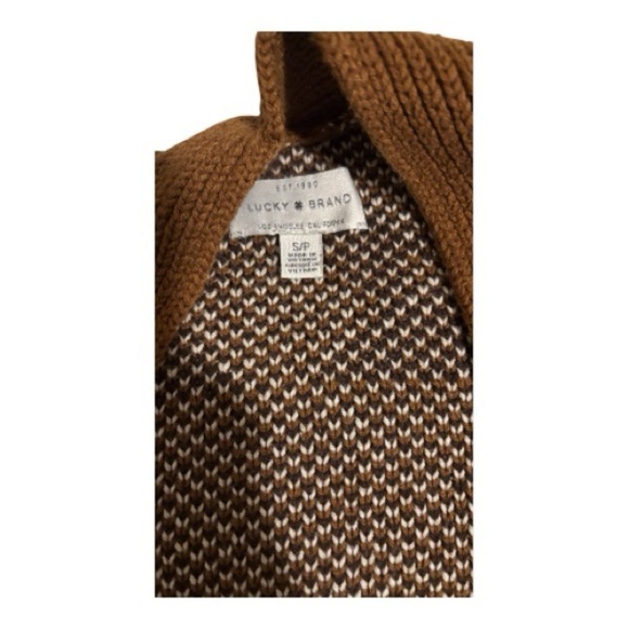 Lucky Brand Aztec Cardigan Womens Size S Prairie Rural Cowboy Southwestern - Picture 5 of 6